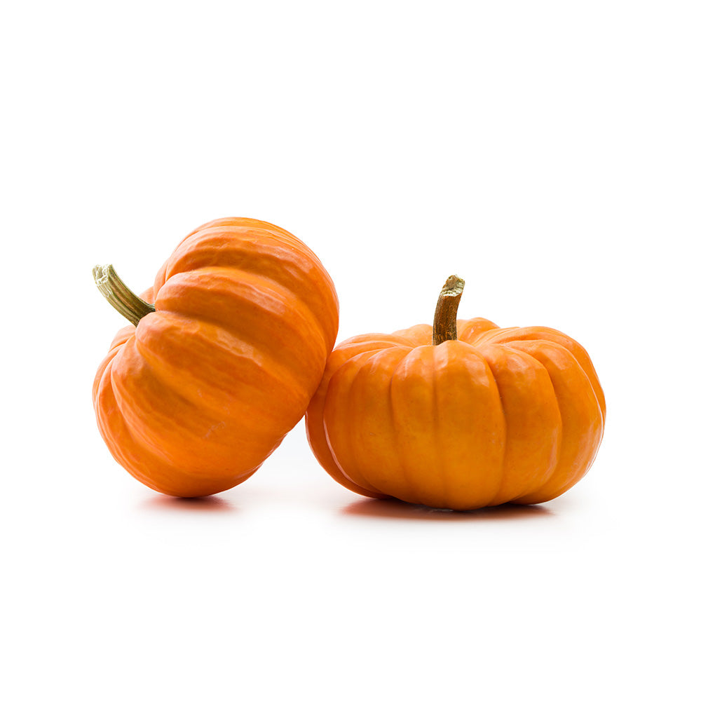 Fresh miniature pumpkins