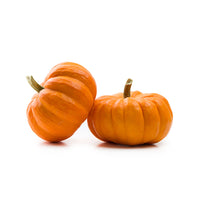 Fresh miniature pumpkins
